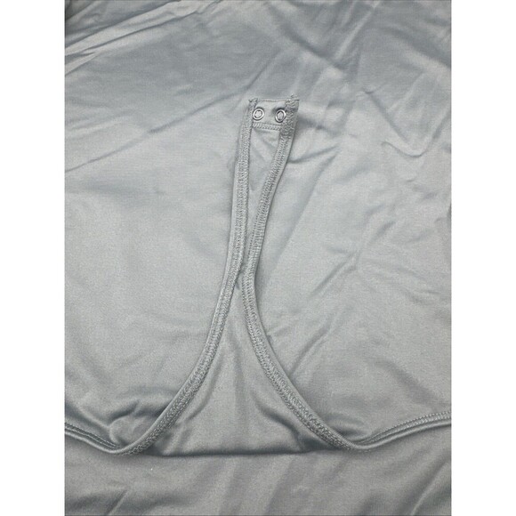 Abercrombie & Fitch Soft A & F Collection GREEN Bodysuit Thong Women's Sz M - Picture 7 of 11